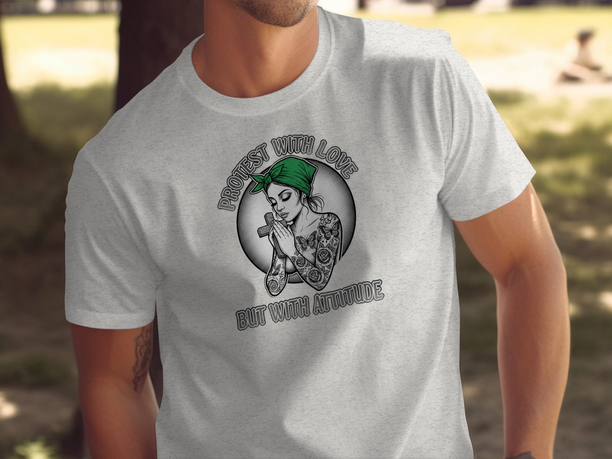 Protest With Love But With Attitude T-shirt product