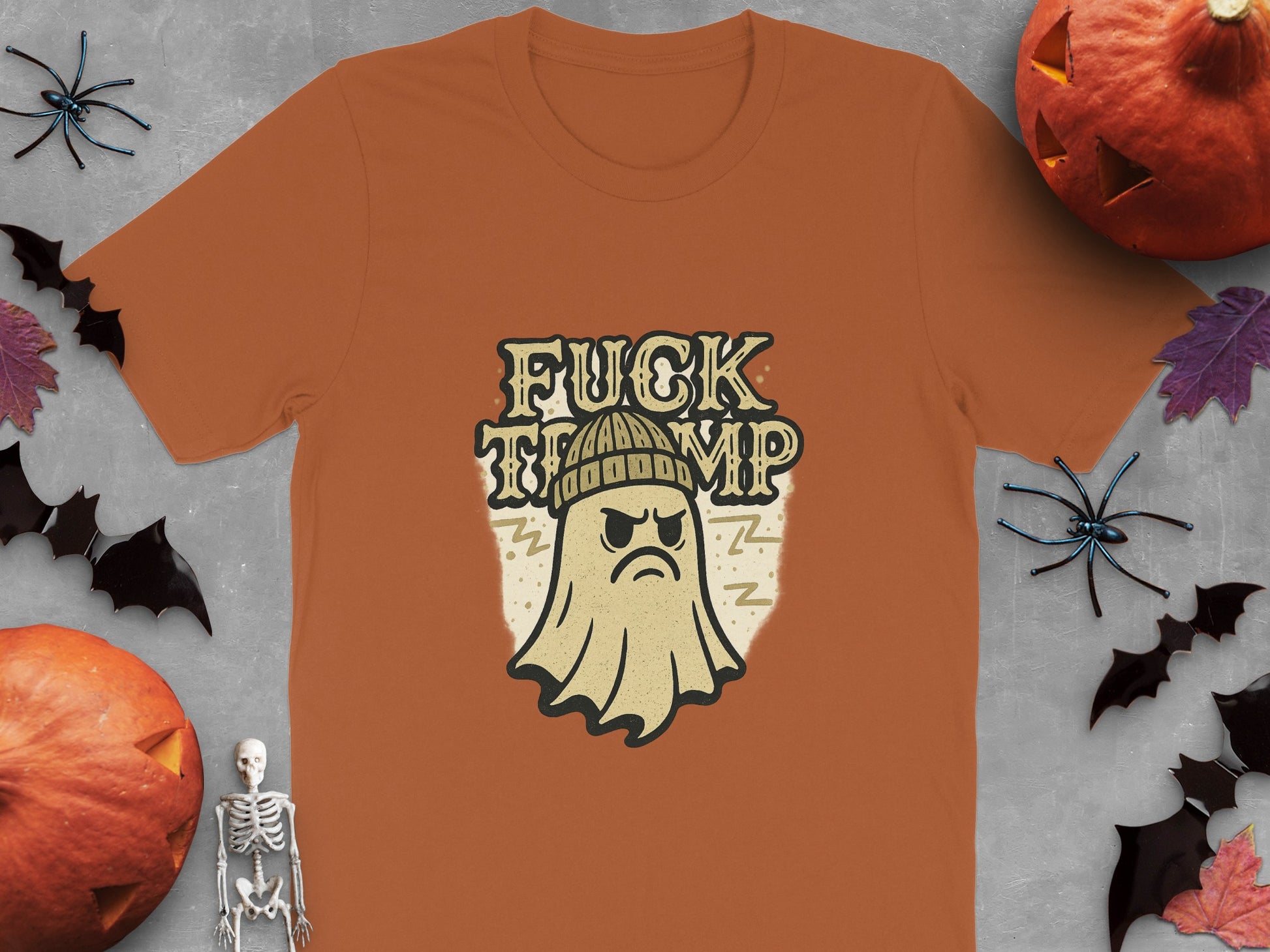 Spooky Halloween Themed Graphic T-Shirt product type