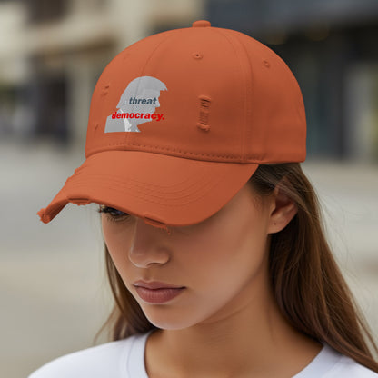 Distressed Threat to Democracy Statement Cap product