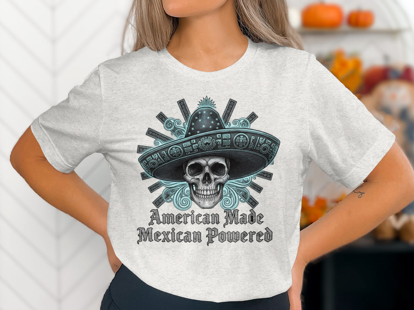 American Made Mexican Powered Graphic T-Shirt