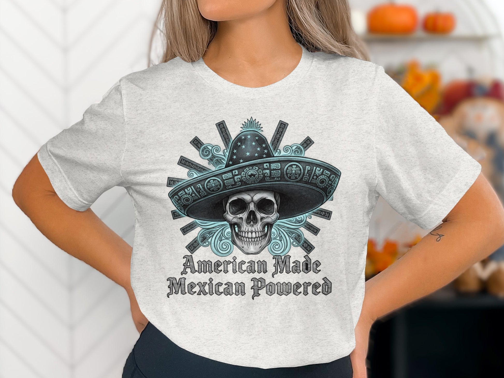 American Made Mexican Powered Graphic T-Shirt