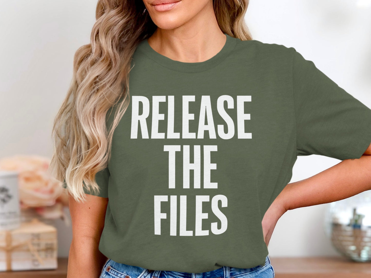 Release the Files Graphic Tee Shirt Product