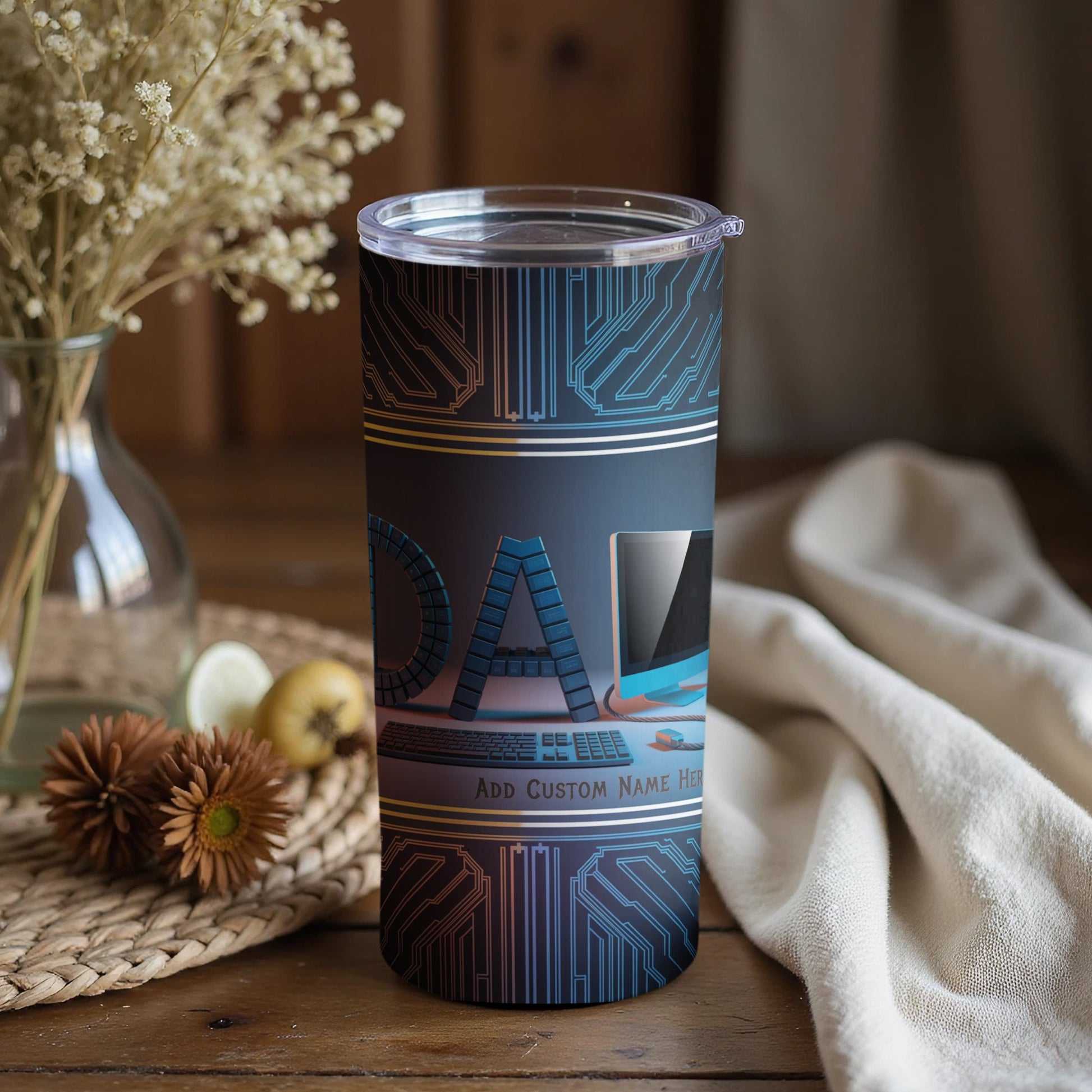 Add Custom Name Here Personalized Tumbler product