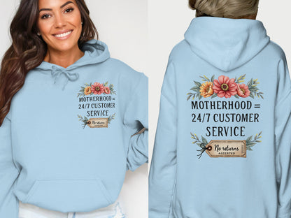Motherhood 24/7 Customer Service hoodie product