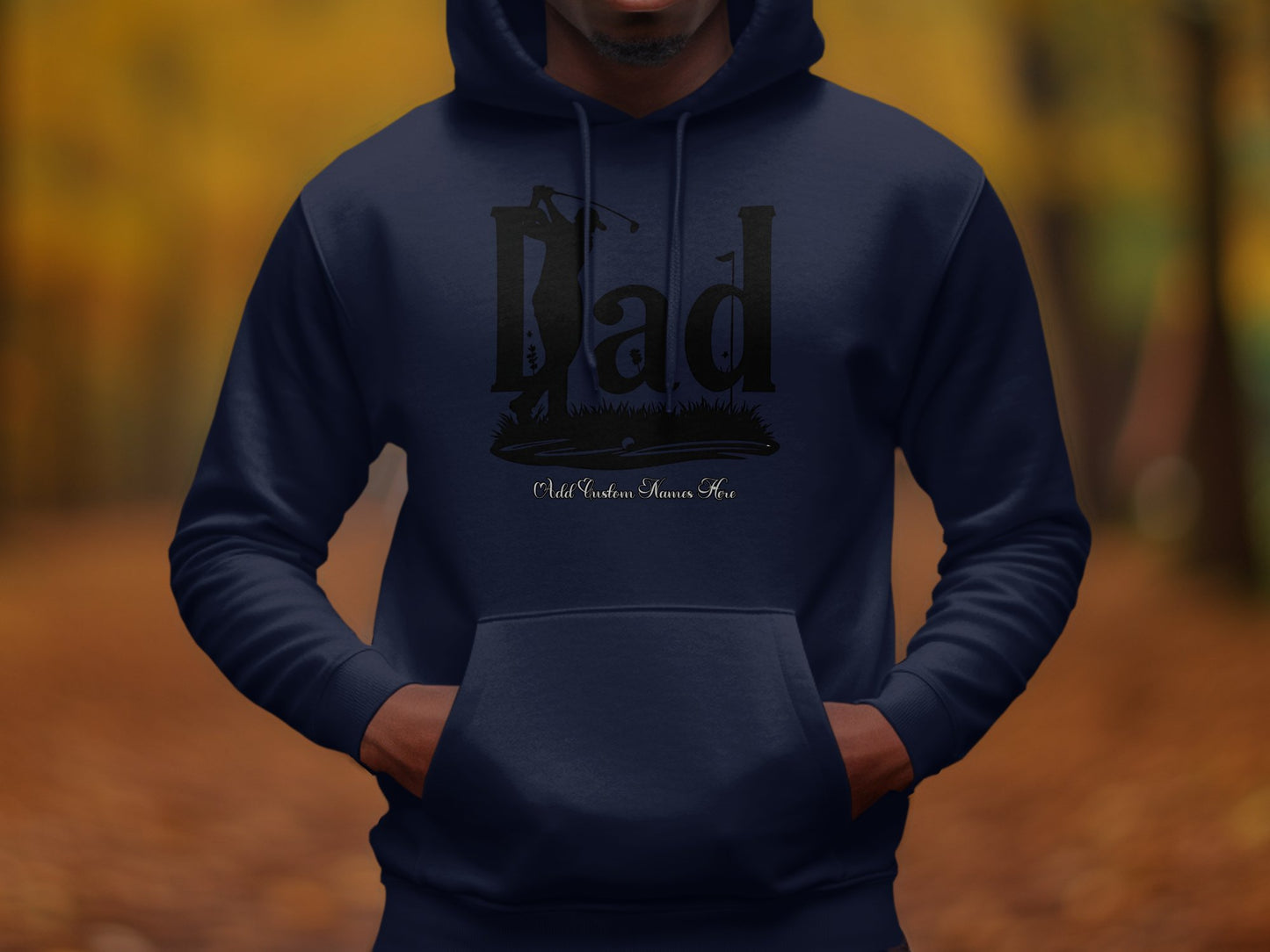 Dad Golf Enthusiast Graphic Hoodie product type