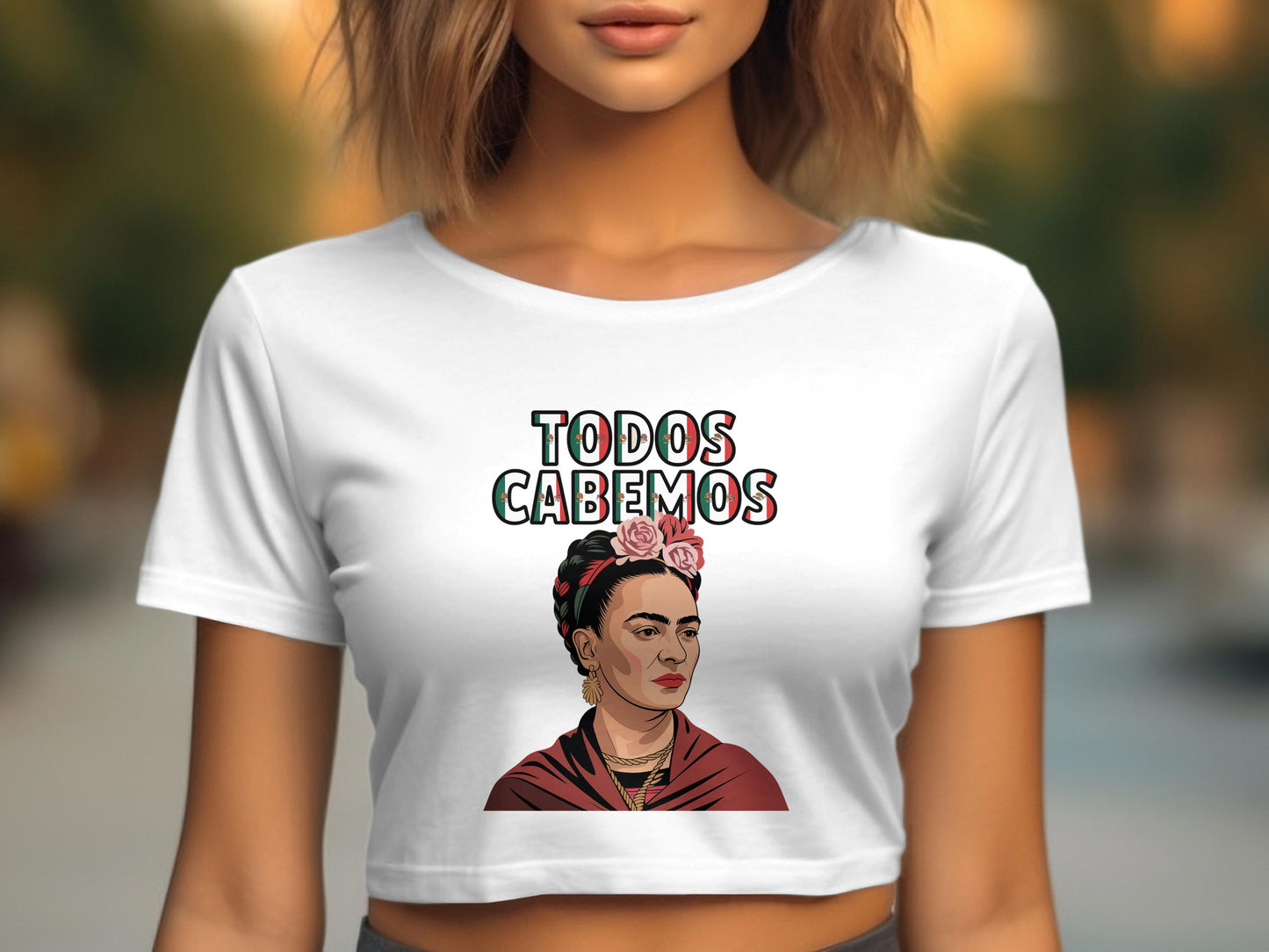 Todos Cabemos Frida Kahlo Crop Top product