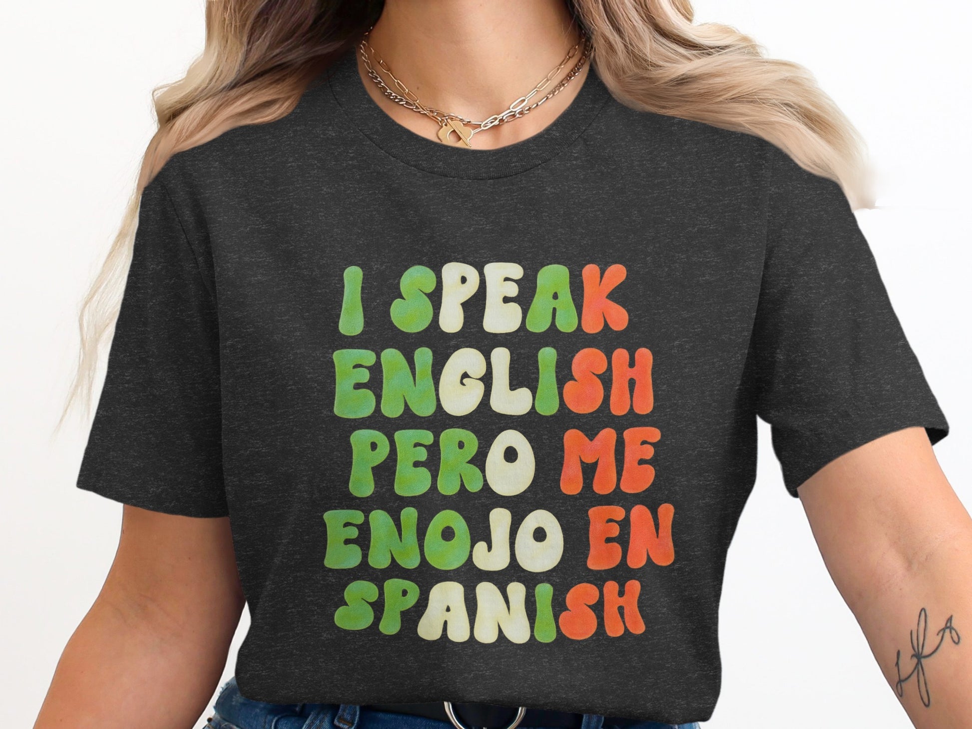 I Speak English Pero Me Enojo En Spanish product type