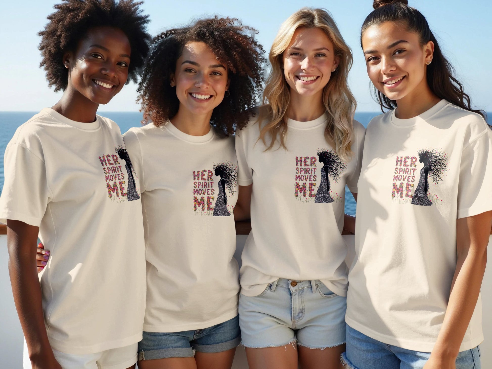 Her Spirit Moves Me Graphic Women's T-Shirt product type