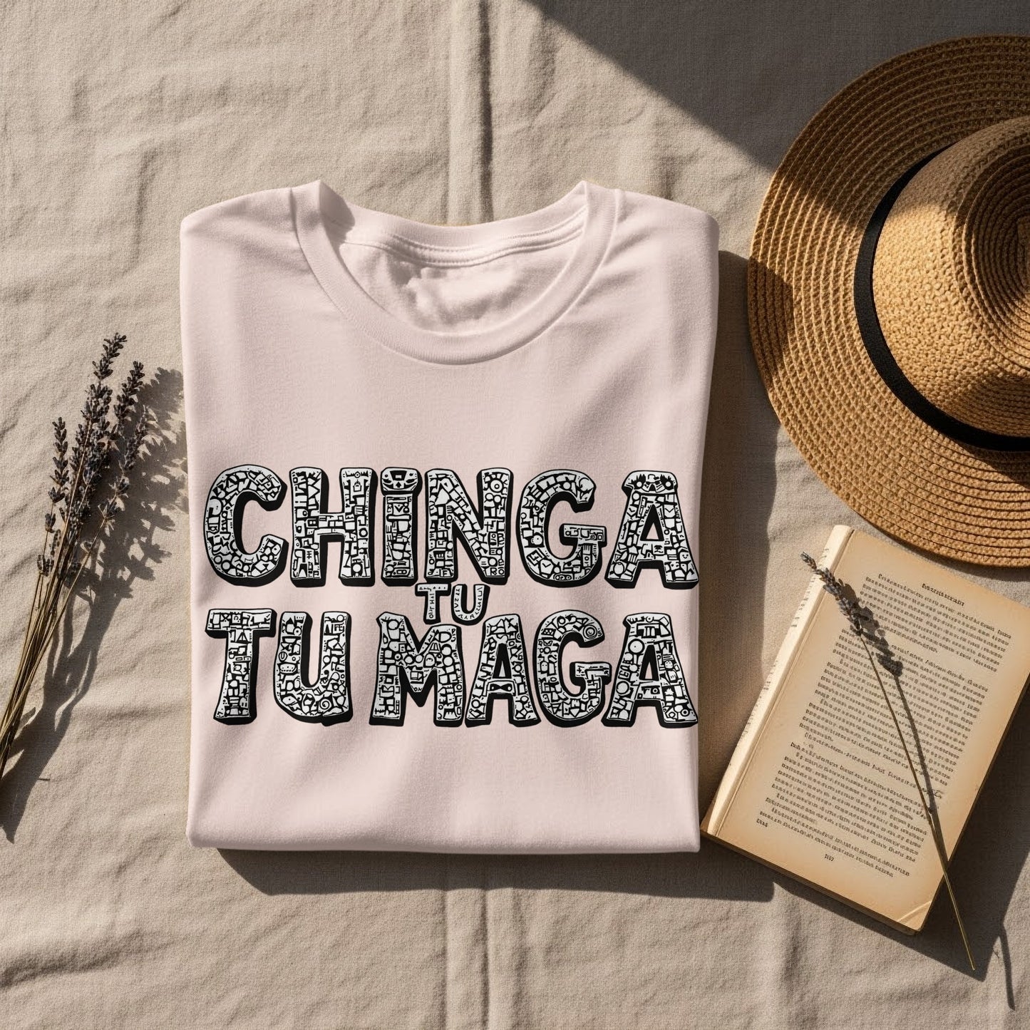 Chinga Tu Tu Maga Graphic Tee for Bold Statements