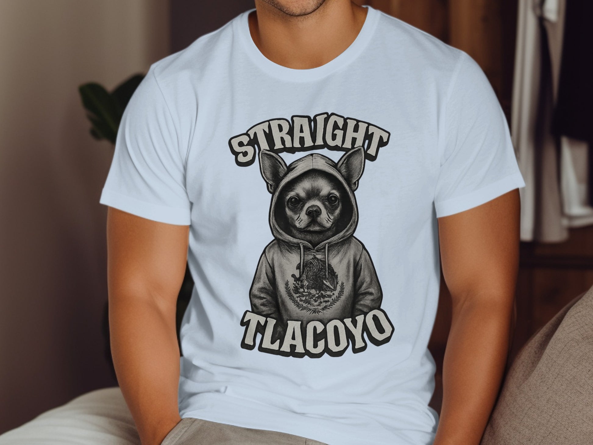 Straight Tlacoyo Bulldog Hoodie Graphic T-Shirt product
