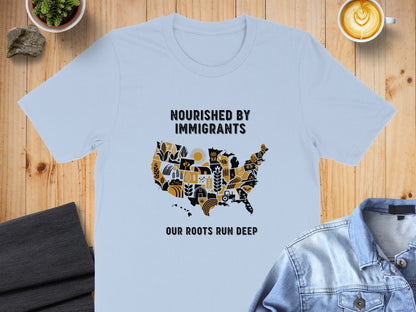Nourished by Immigrants Our Roots Run Deep product