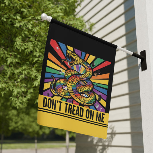 Rainbow Serpent Don't Tread On Me Flag product
