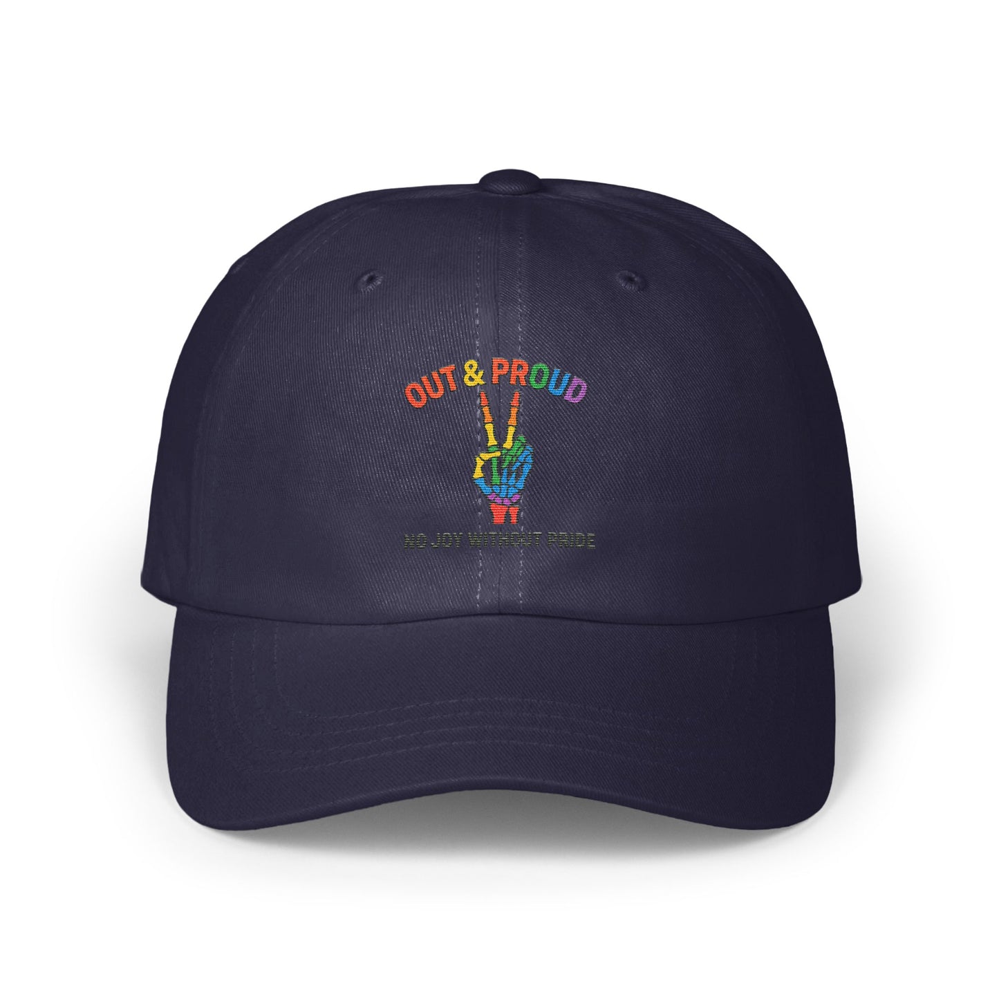Out and Proud No Joy Without Pride Hat product