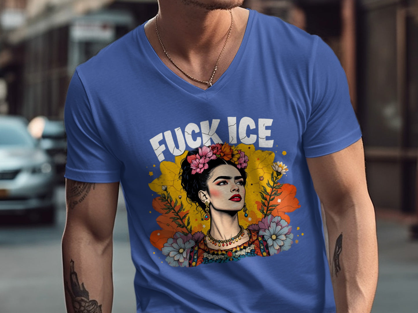 Bold Frida Kahlo Graphic Tee Statement Shirt