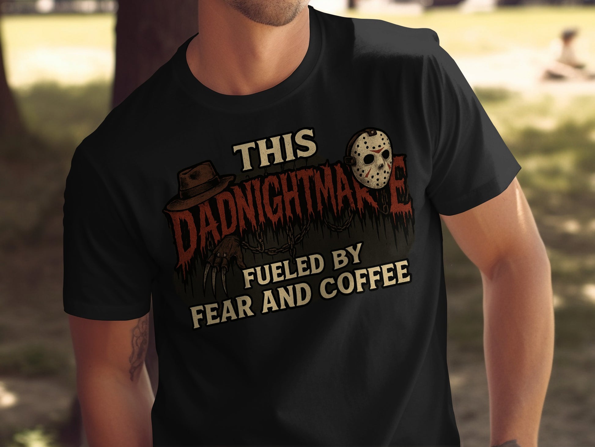 This Dadnightmare Fueled by Fear and Coffee product type