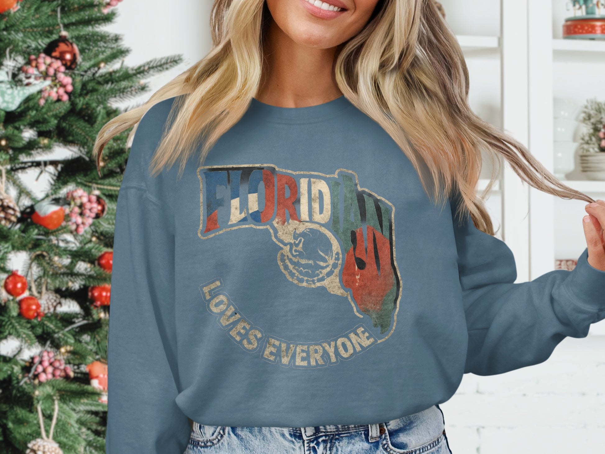 Florida Loves Everyone Graphic Sweatshirt product type