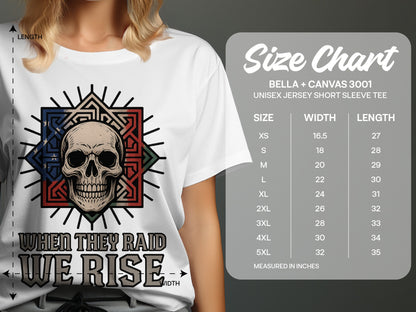 When They Raid We Rise Unisex Jersey Short Sleeve Tee