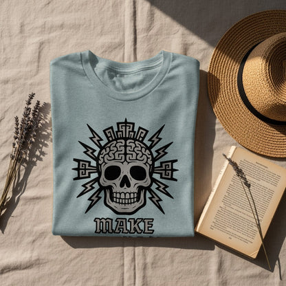 Make Skull Design Shirt for Stylish Fashion Product