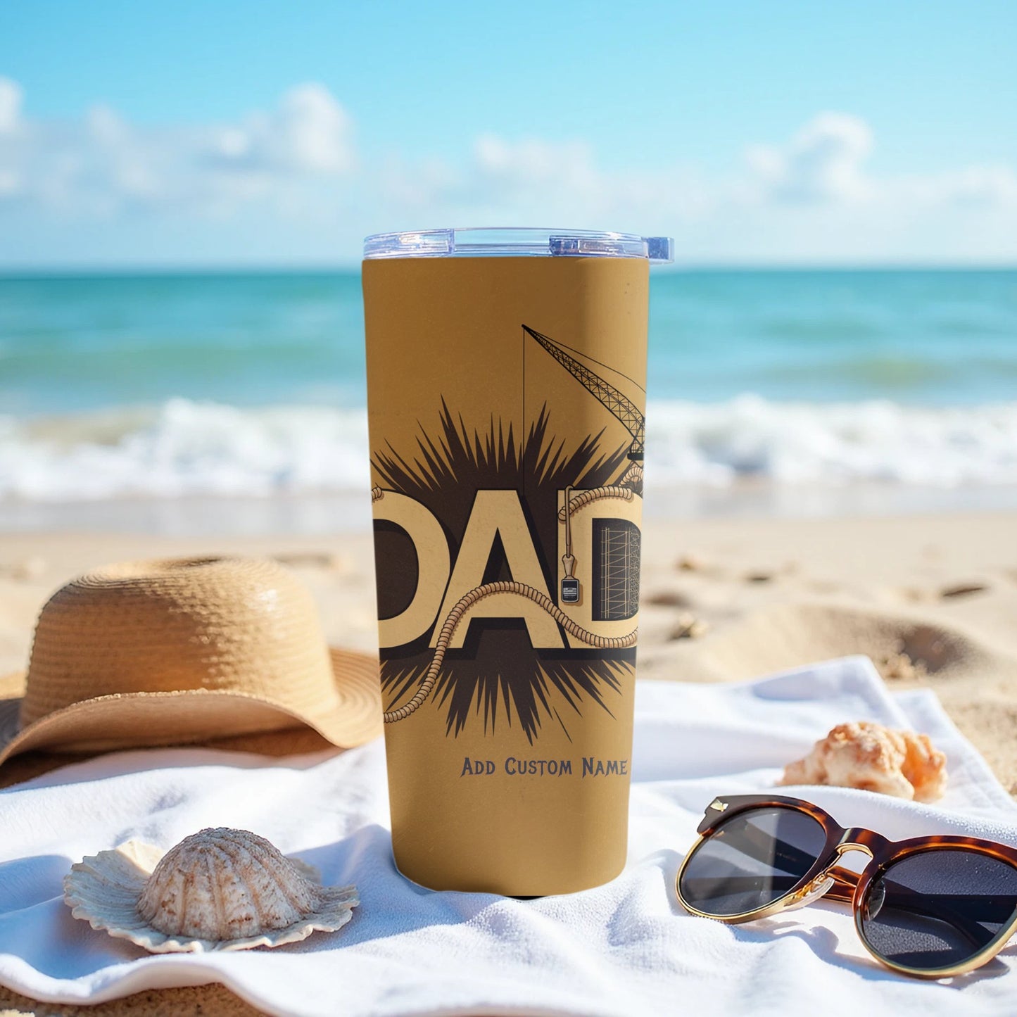 Dad Custom Name Tumbler Personalized Gift product