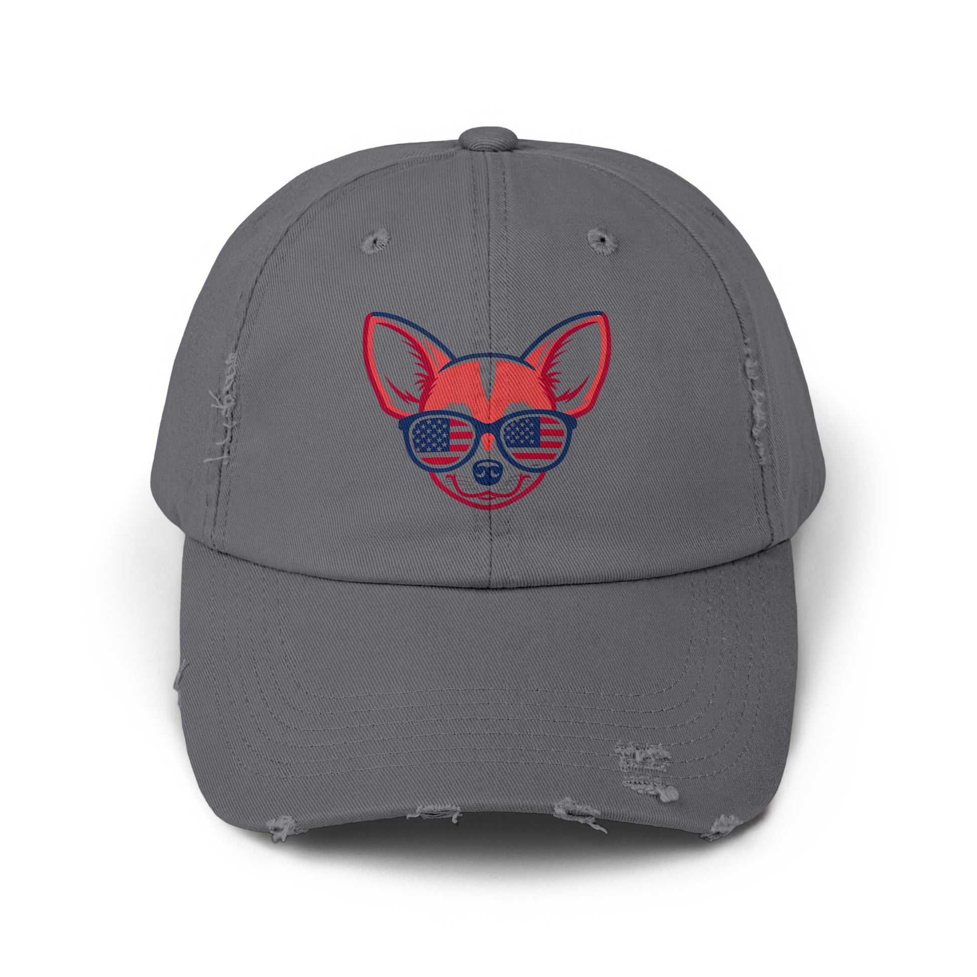 Stylish Patriotic Chihuahua with Sunglasses Hat product type