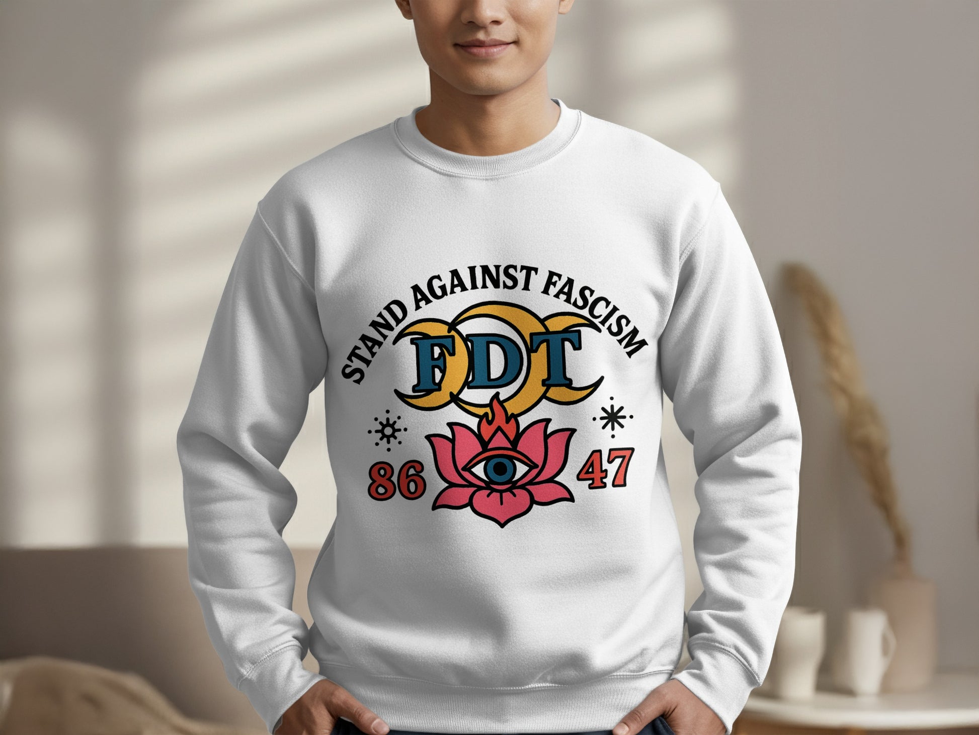 Stand Against Fascism FDT 86 47 Sweatshirt product type