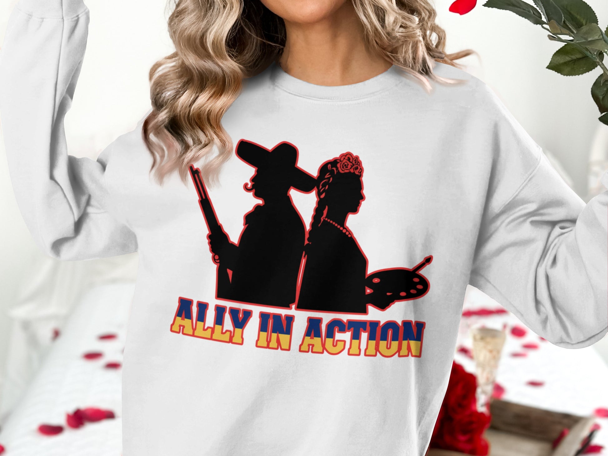 Ally in Action Long Sleeve Shirt product