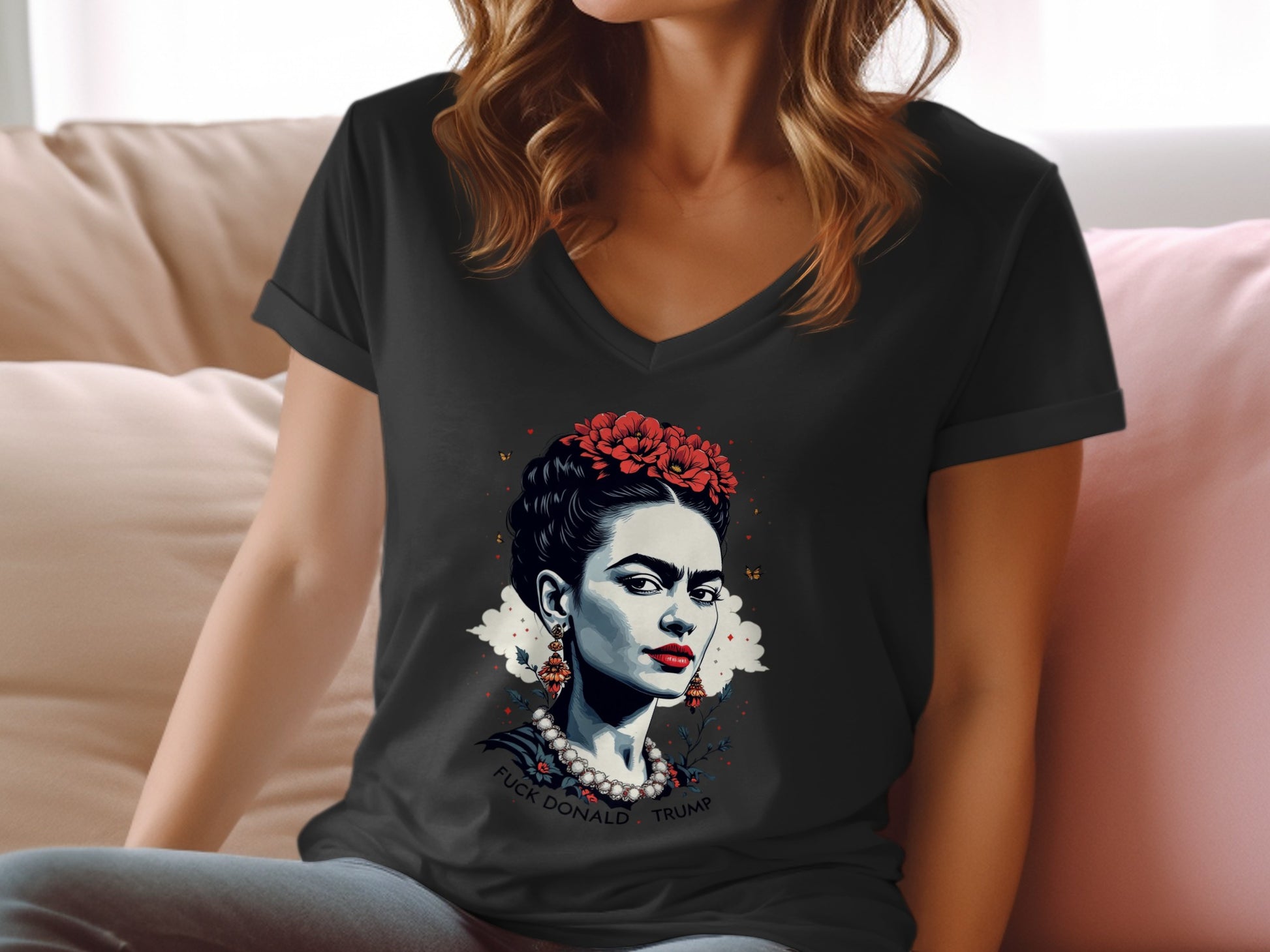 Bold Artistic Statement Graphic T-Shirt product