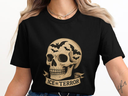Ice = Terror Skull Halloween Themed Shirt product type