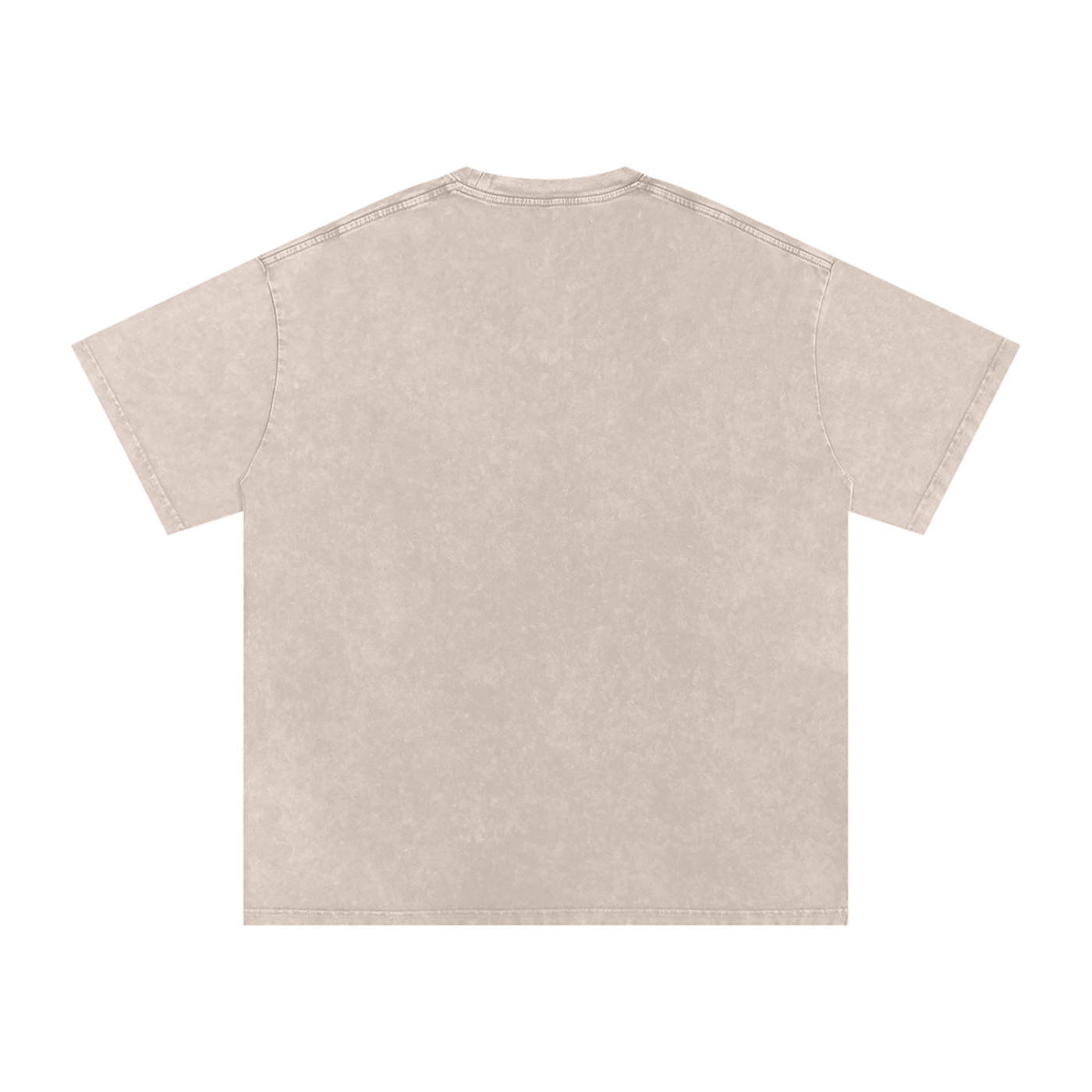 Amexican Pride Subtle FDT Design Snow Washed Oversized Cotton T-Shirt