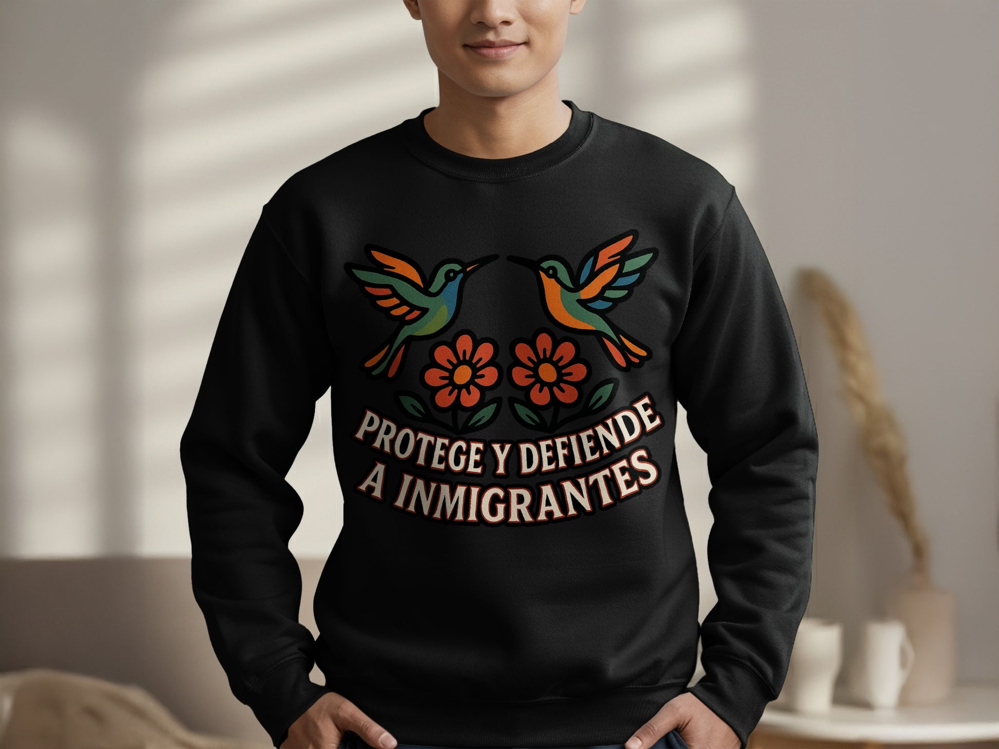 Protege Y Defiende A Inmigrantes Sweatshirt Product Type