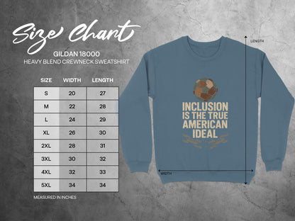 Inclusion Is The True American Ideal Sweatshirt product