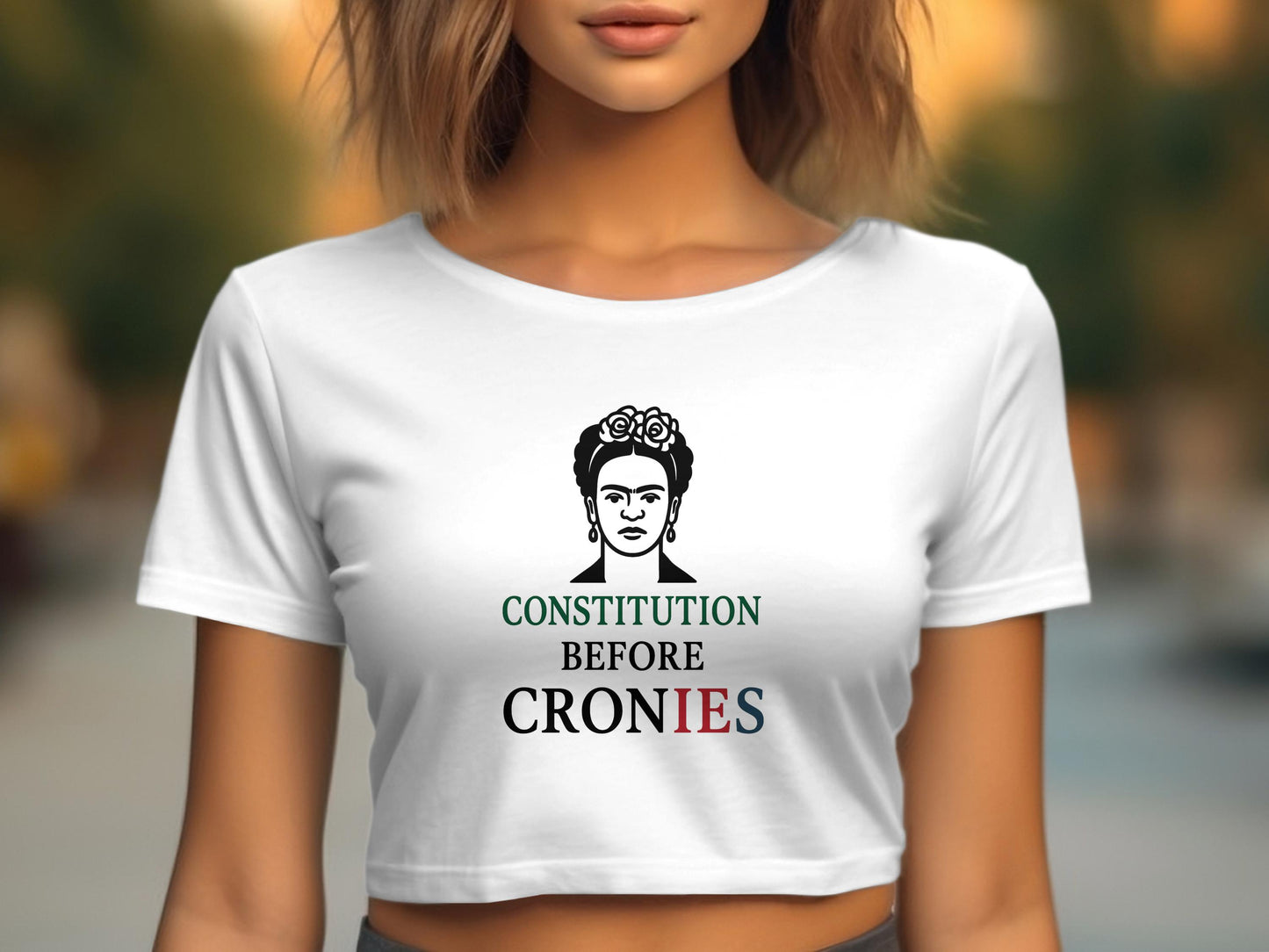Constitution Before Cronies Statement Shirt Product