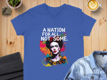 A Nation For All Not Some Vibrant T-shirt Design
