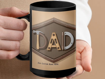 Customizable Dad Tool Themed Mug Perfect Gift product