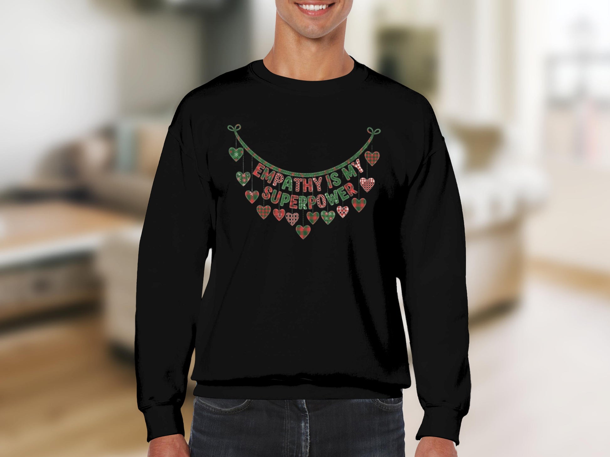Empathy Is My Superpower Heart Design shirt