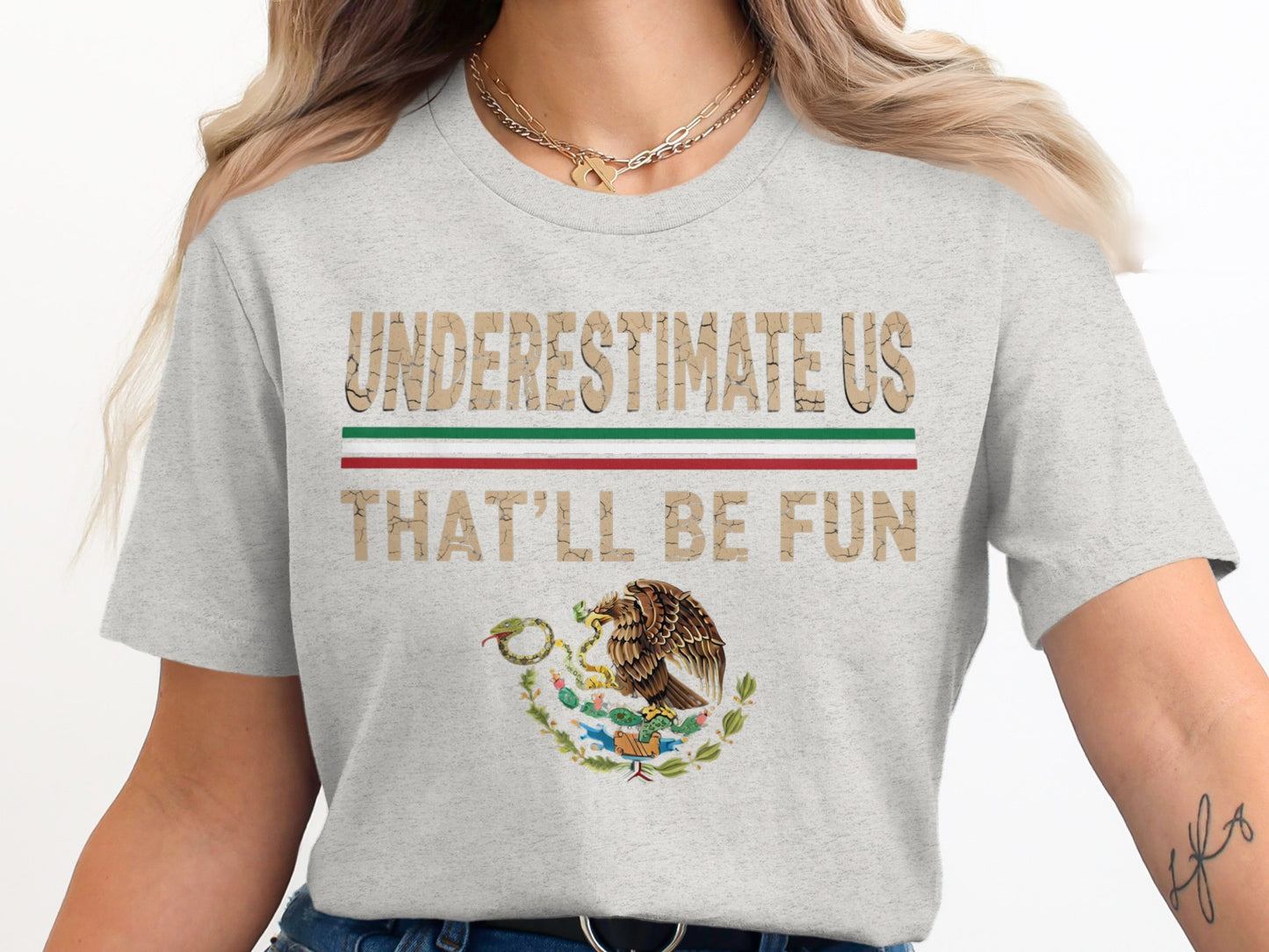 Underestimate Us That'll Be Fun Graphic Tee product type