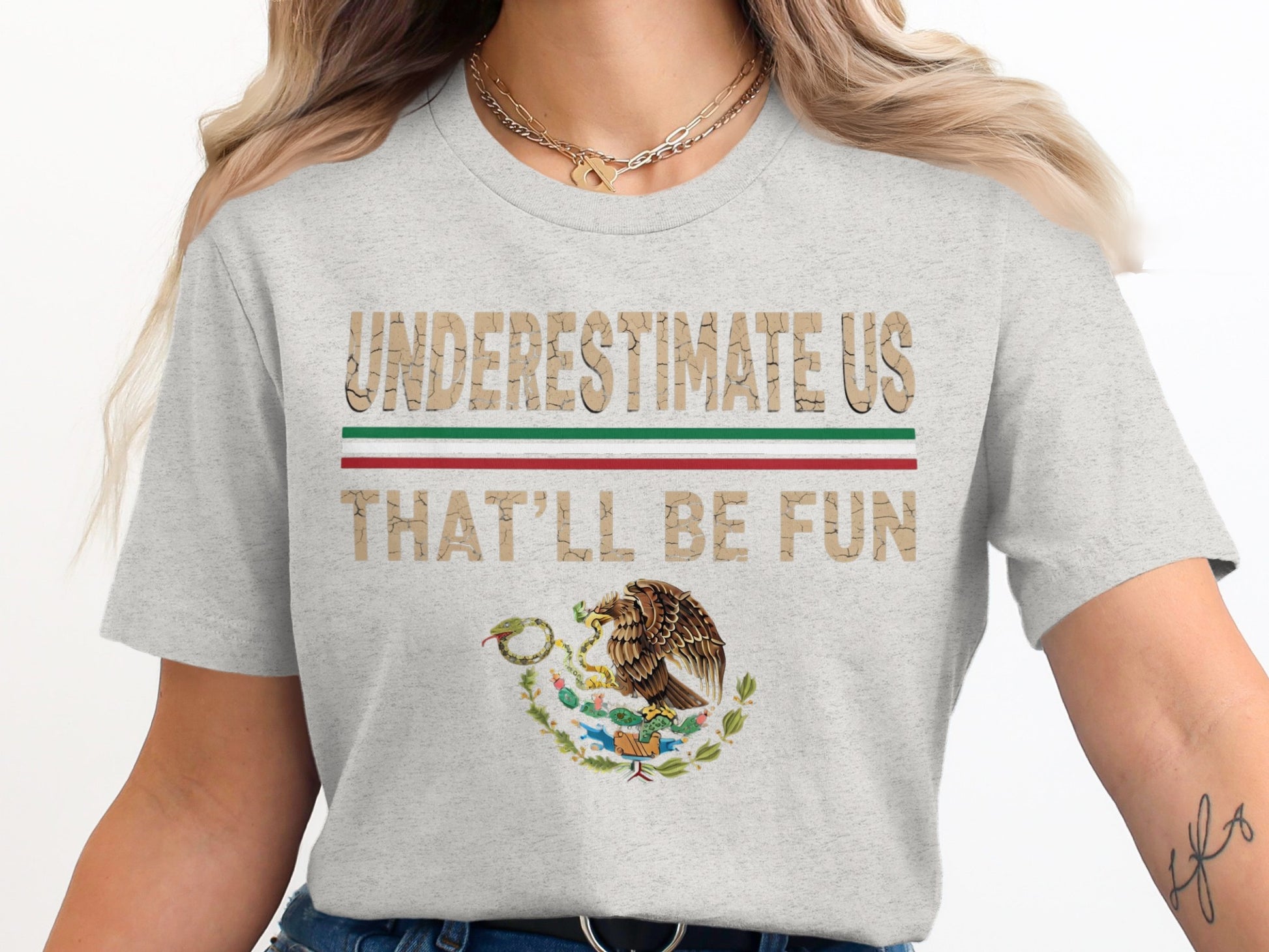 Underestimate Us That'll Be Fun Graphic Tee product type