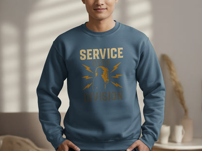 Service Over Division Graphic Sweatshirt product