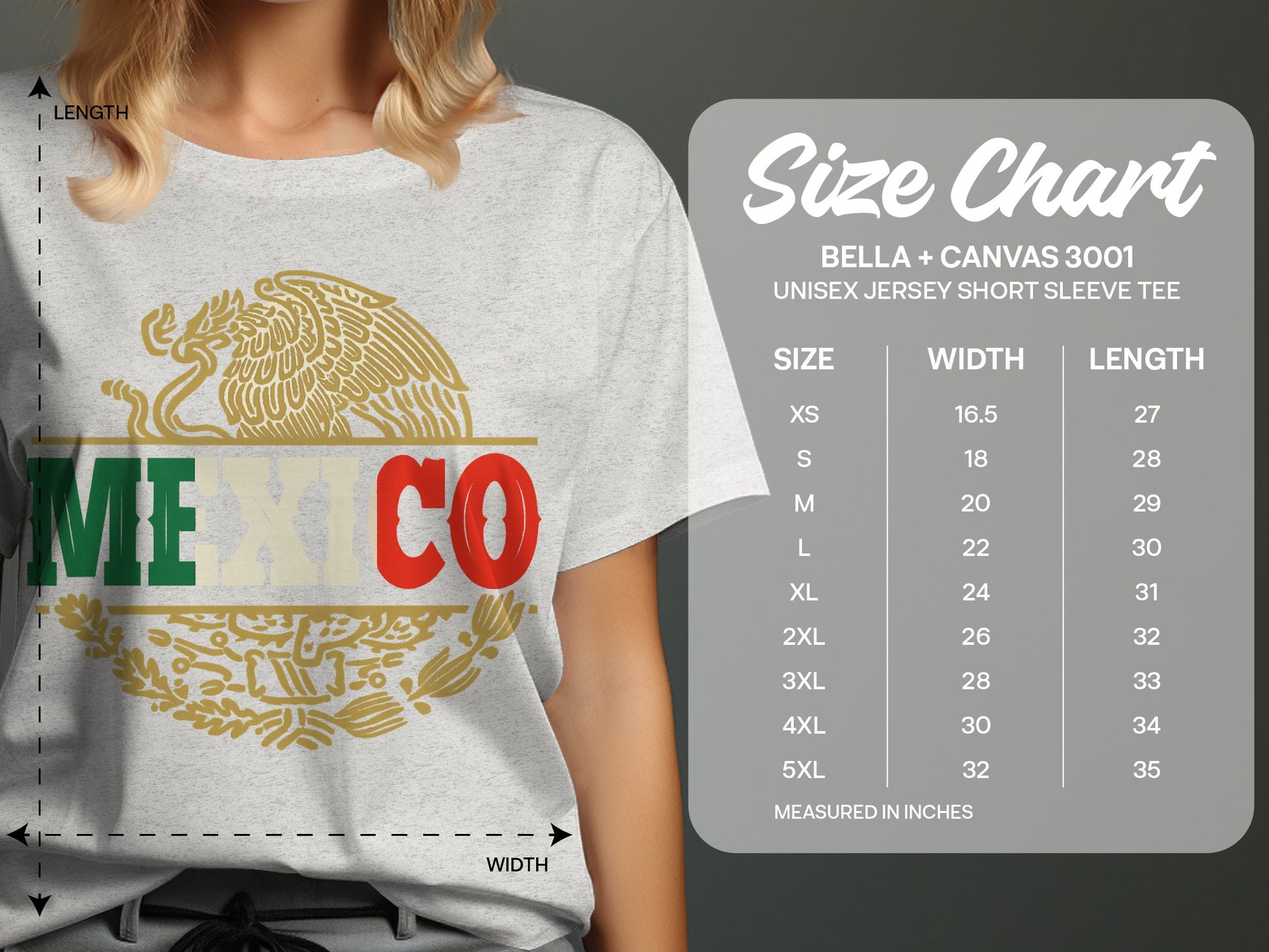 Mexico Emblem Unisex Jersey Short Sleeve Tee product
