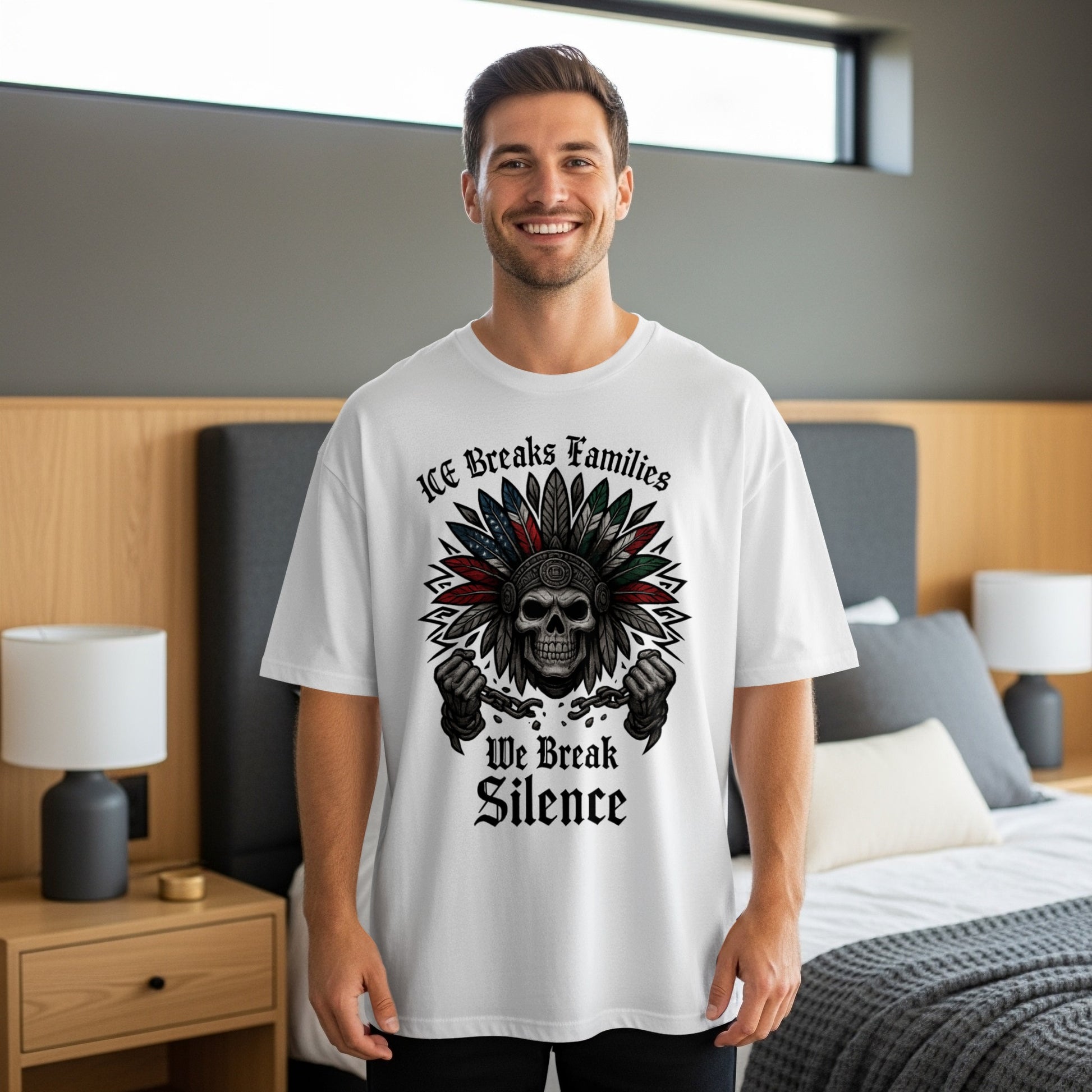 ICE Breaks Families We Break Silence T-shirt