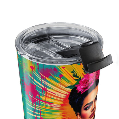Colorful Artistic Design Travel Mug