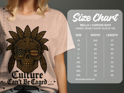 Culture Can't Be Caged Unisex Jersey Short Sleeve Tee