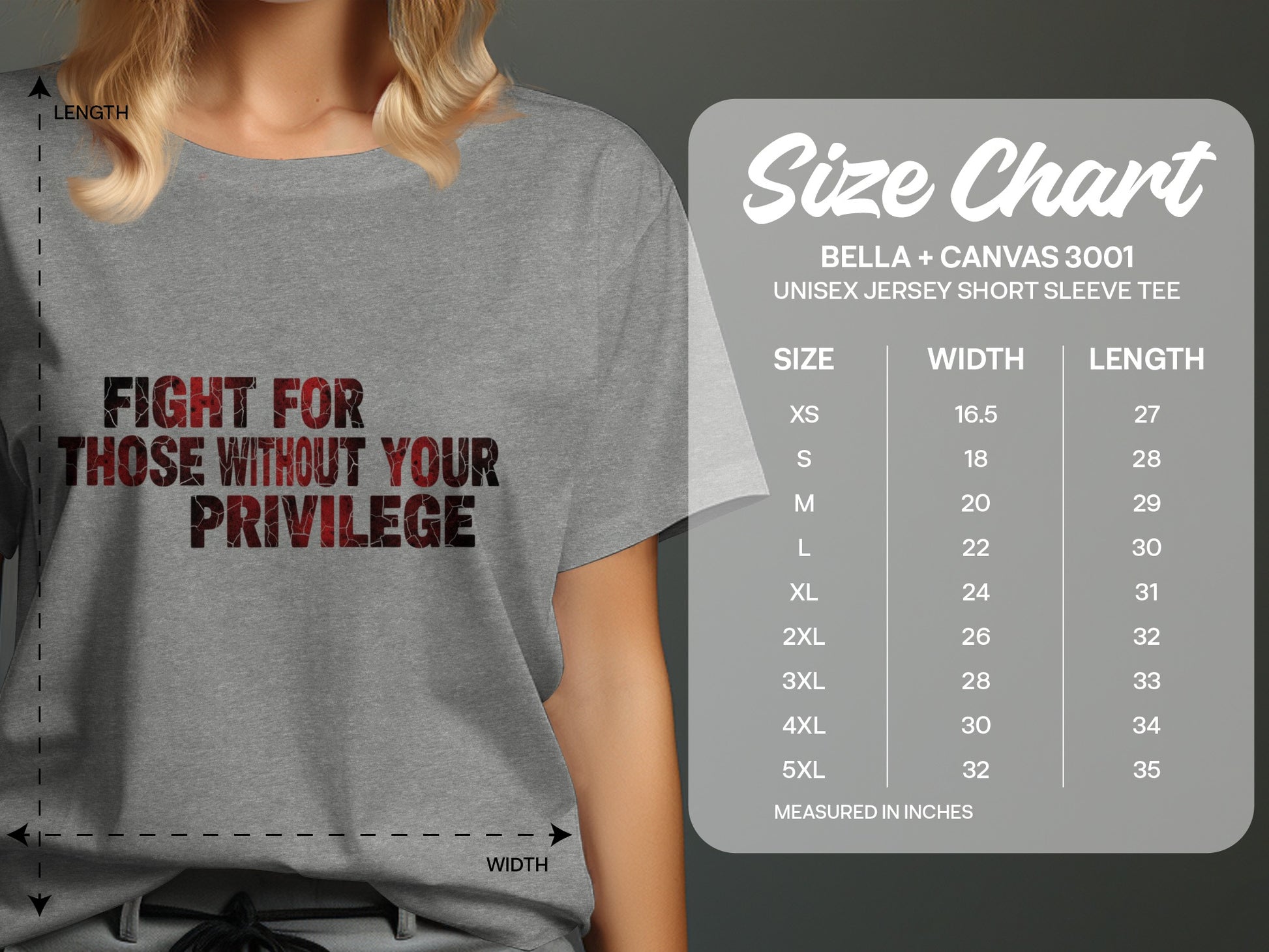 Fight for Those Without Your Privilege Shirt