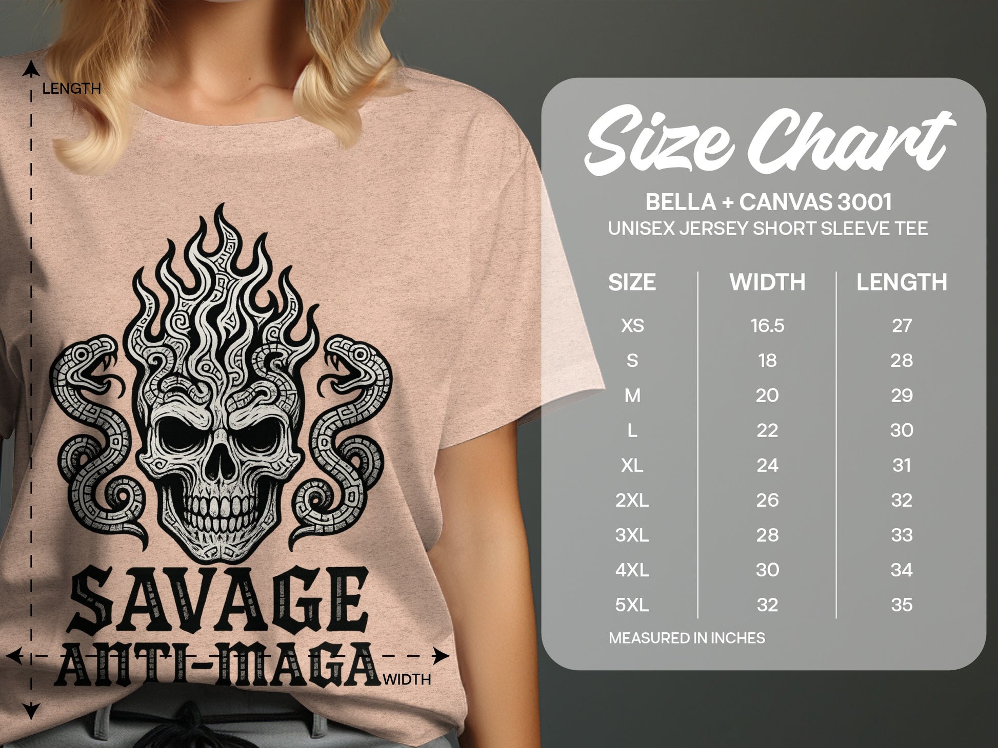 Savage Anti-Magia Unisex Jersey Short Sleeve Tee