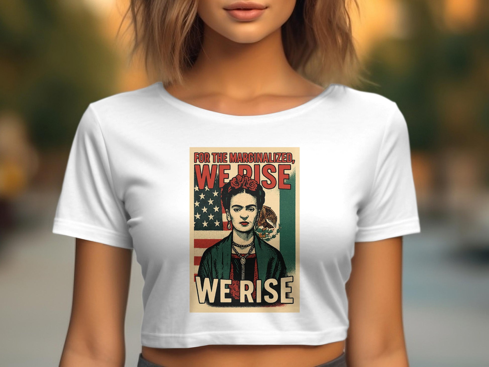 For The Marginalized We Rise Statement Shirt product type