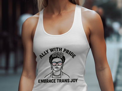 Ally With Pride Embrace Trans Joy Tank Top product type