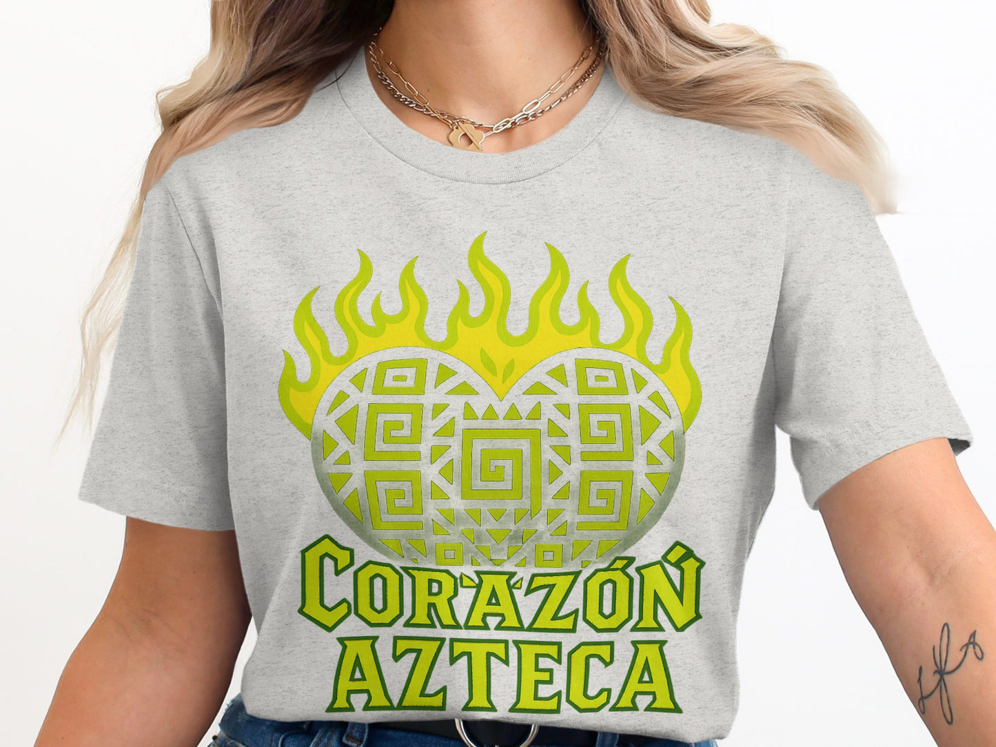 Corazón Azteca Graphic Short Sleeve Tee product
