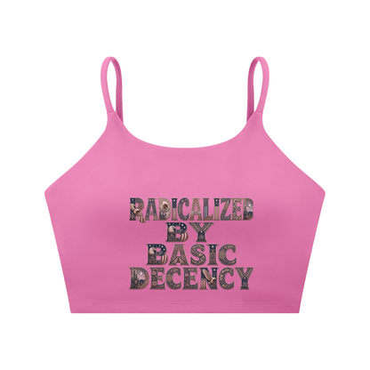 Spaghetti Strap Yoga Sports Bra