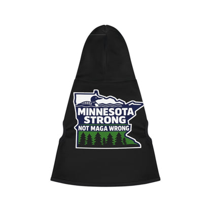 Minnesota Strong Not Maga Wrong Graphic Hoodie