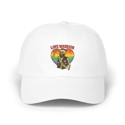 Love Warrior Skeleton Pride White Hat Product
